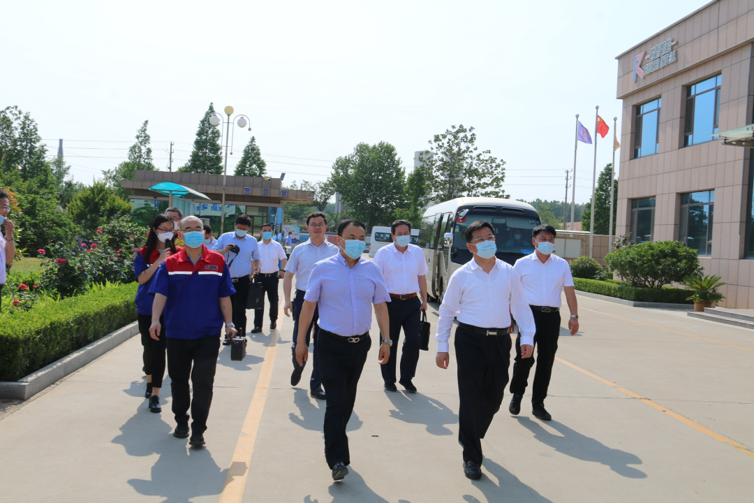 青島市市委常委、政法委書記程德智一行到定點包聯(lián)企業(yè)銳智智能，實地調(diào)研、紓困解難！