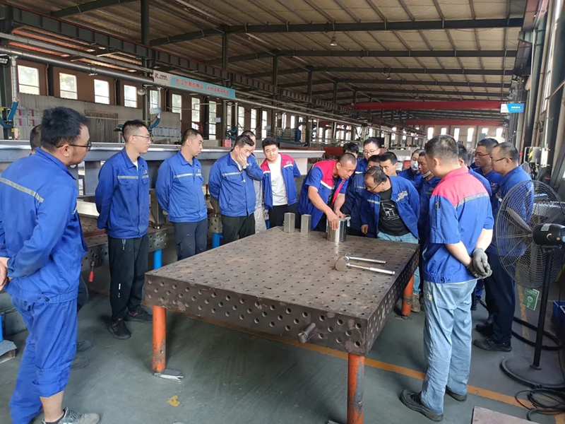 《提升技能，鑄就未來：公司焊工技能培訓(xùn)火熱進(jìn)行》